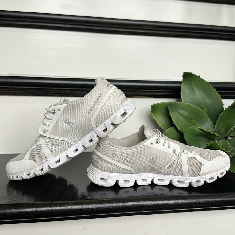 On Running White Athletic Shoes